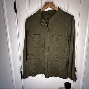 Sanctuary Khaki Women's Light Weight Jacket L